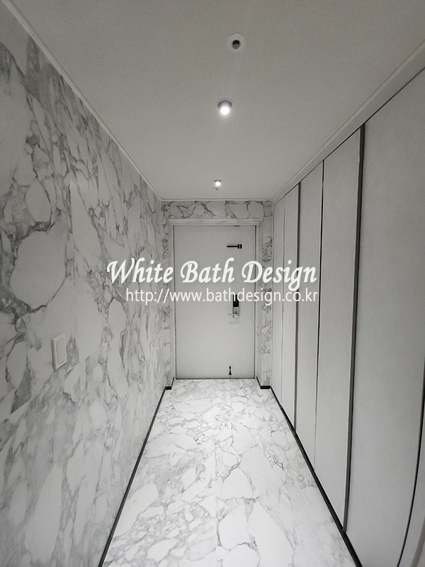 성동구 텐즈힐 현관 및 도배 필름